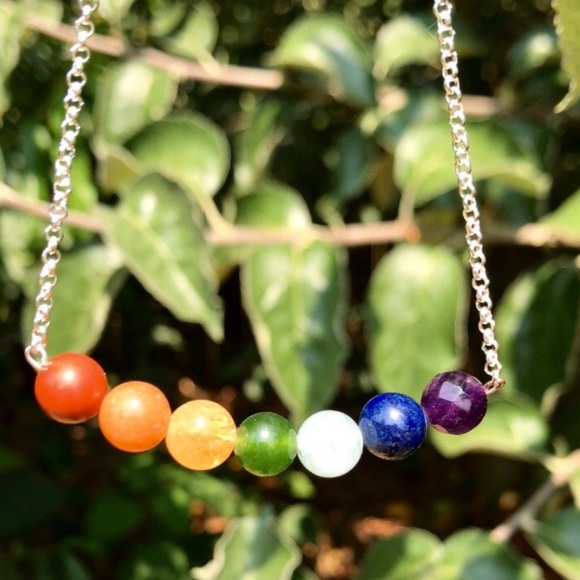Chakra Gemstone Necklace! - Picture 3 of 4